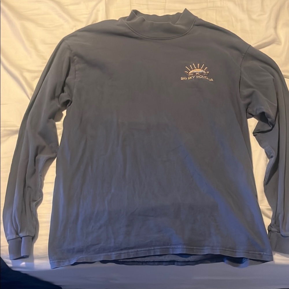 Blue Long Sleeve Big Sky Shirt